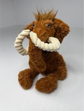 RARE Jellycat Retired HTF Furryosity Woolly Mammoth Plush P46C